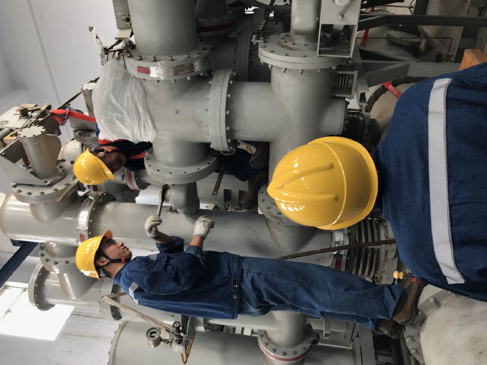 宏博測控進行GIS局放檢測服務